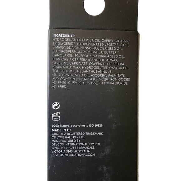 CROP Conditioning Vegan Eyebrow Pencil BRUNETTE w/ Castor Oil & Vitamin E NEW - Picture 6 of 6